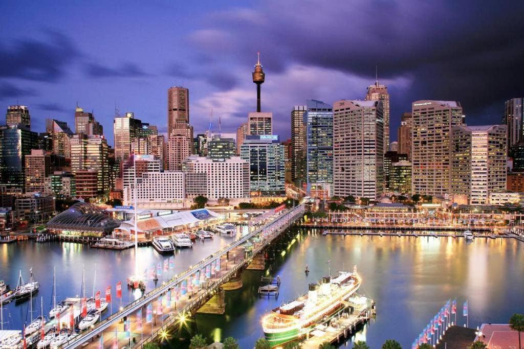 Elegant Double Ensuite Room - Ac - 1Min To Central - Closely Located To Almost Sydney Must Seen Spots Buitenkant foto